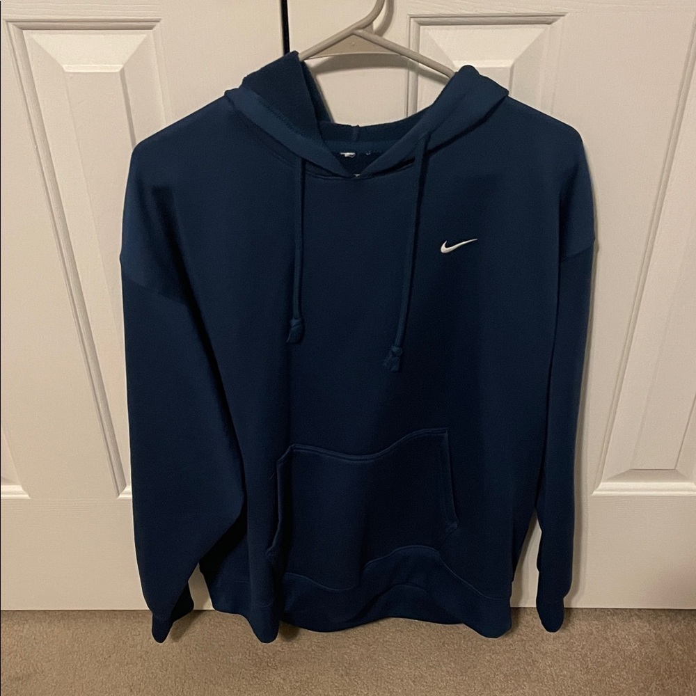 Nike Men's Blue Sweatshirt/Hoodie Large (Like New)